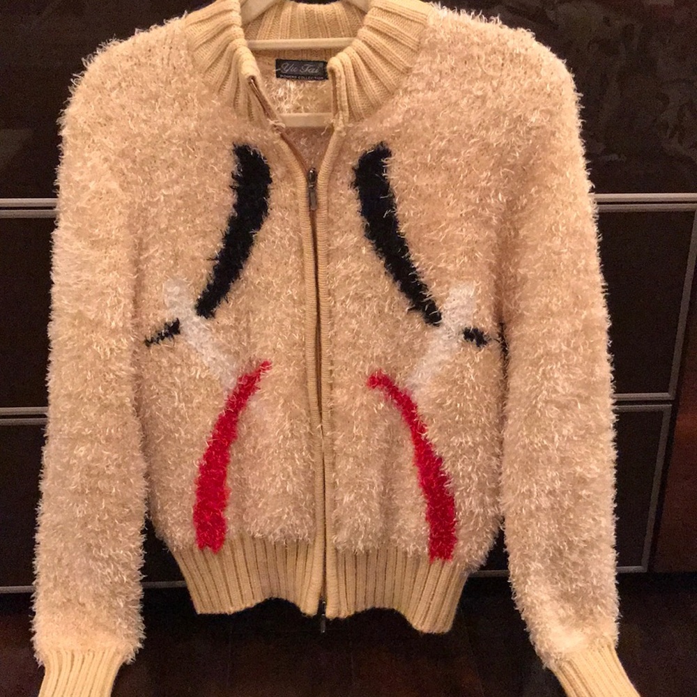 Cream colored jacket